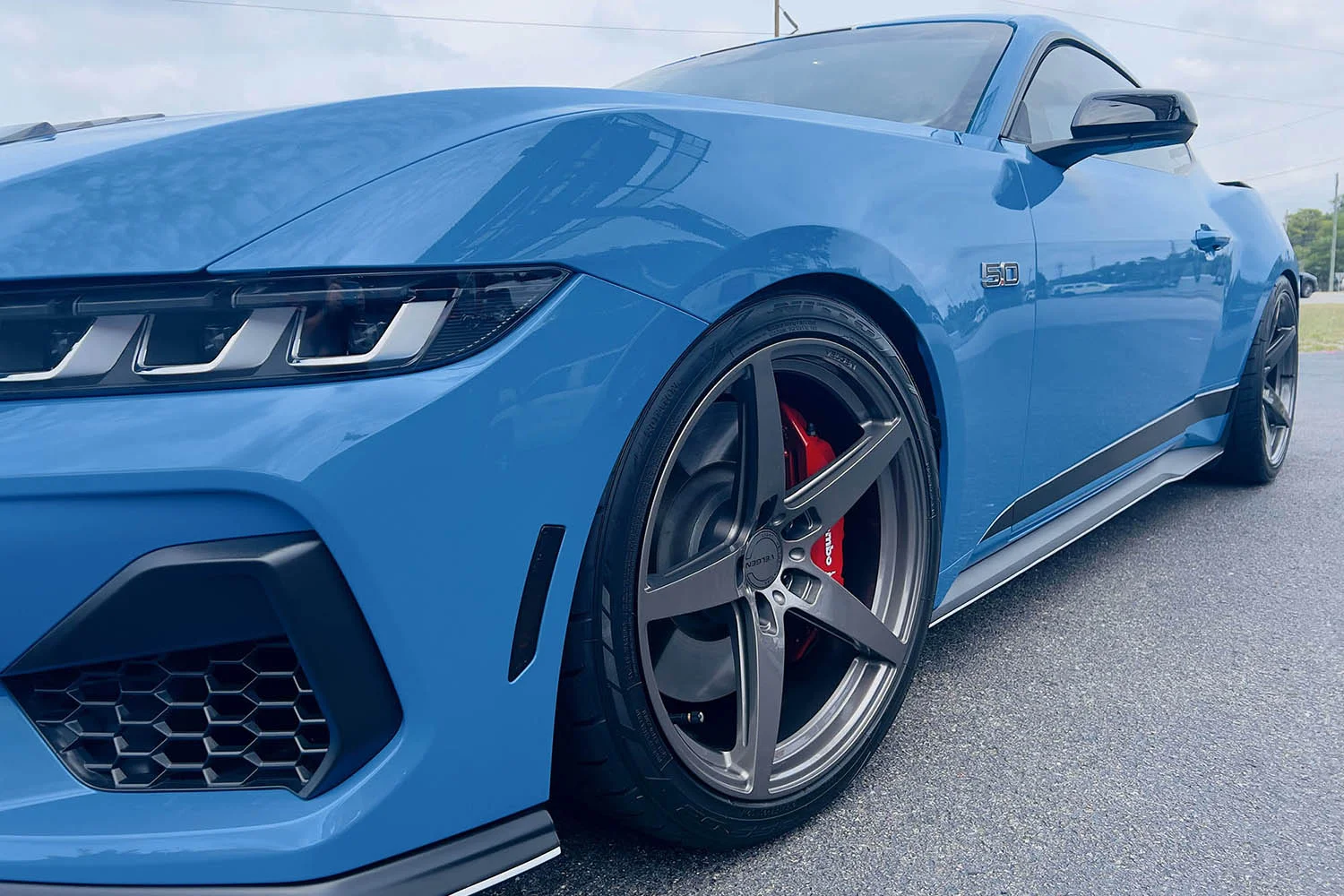 Premium car detailing with ceramic coating protection