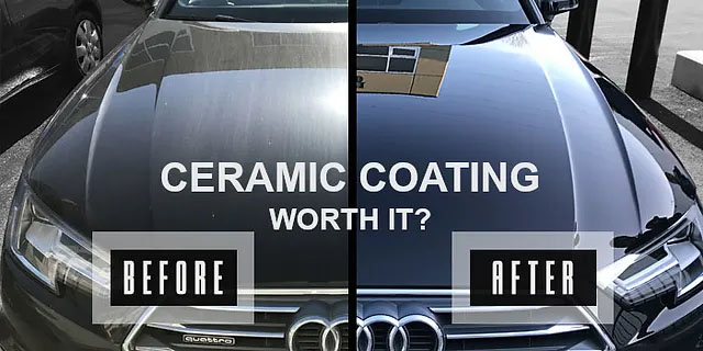 Ceramic coating protection and gloss